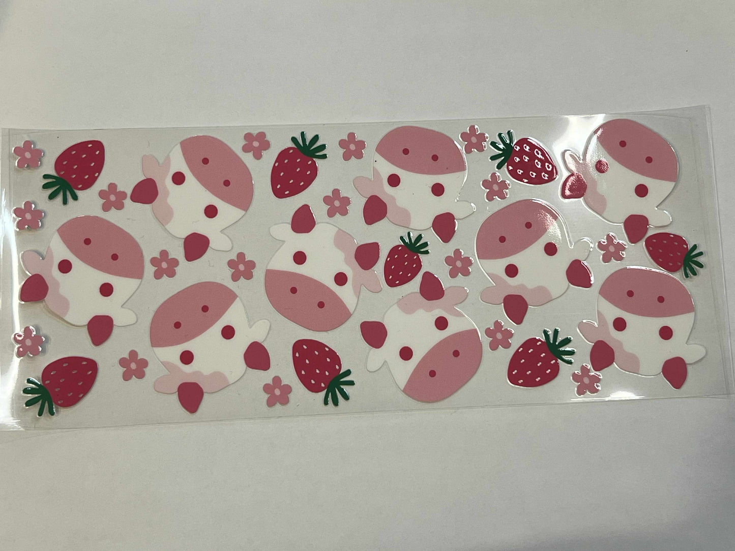 Pink Cows and Strawberries