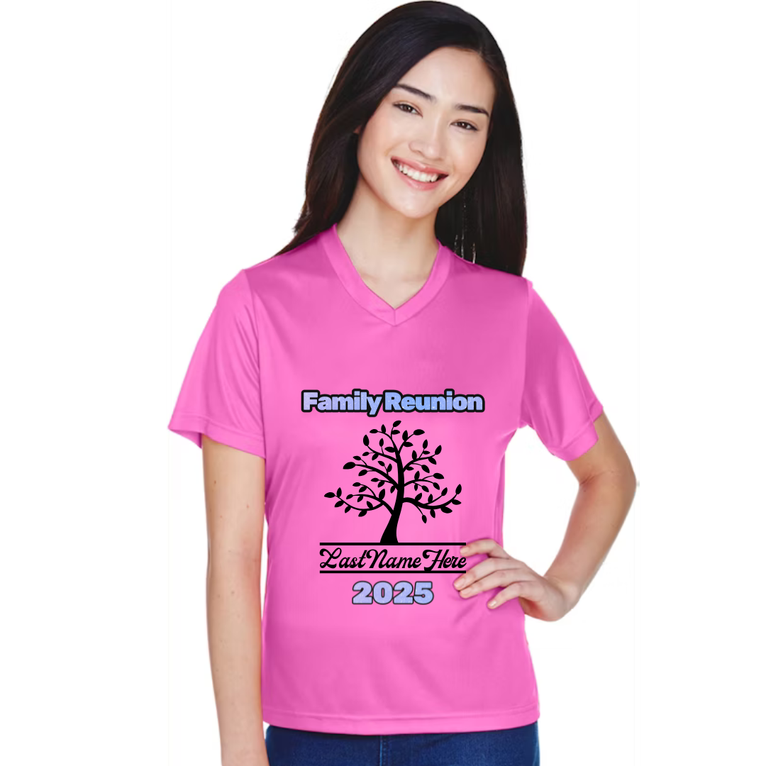 Customized Family T-Shirts (Women's Sizes)