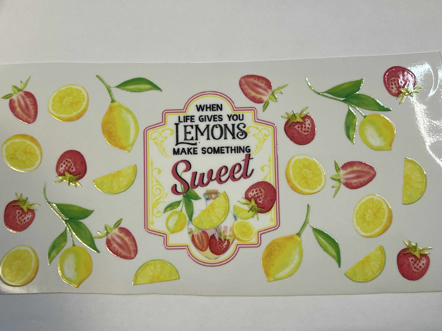 When Life Gives you Lemons Make Something Sweet