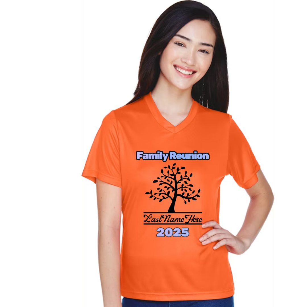 Customized Family T-Shirts (Women's Sizes)