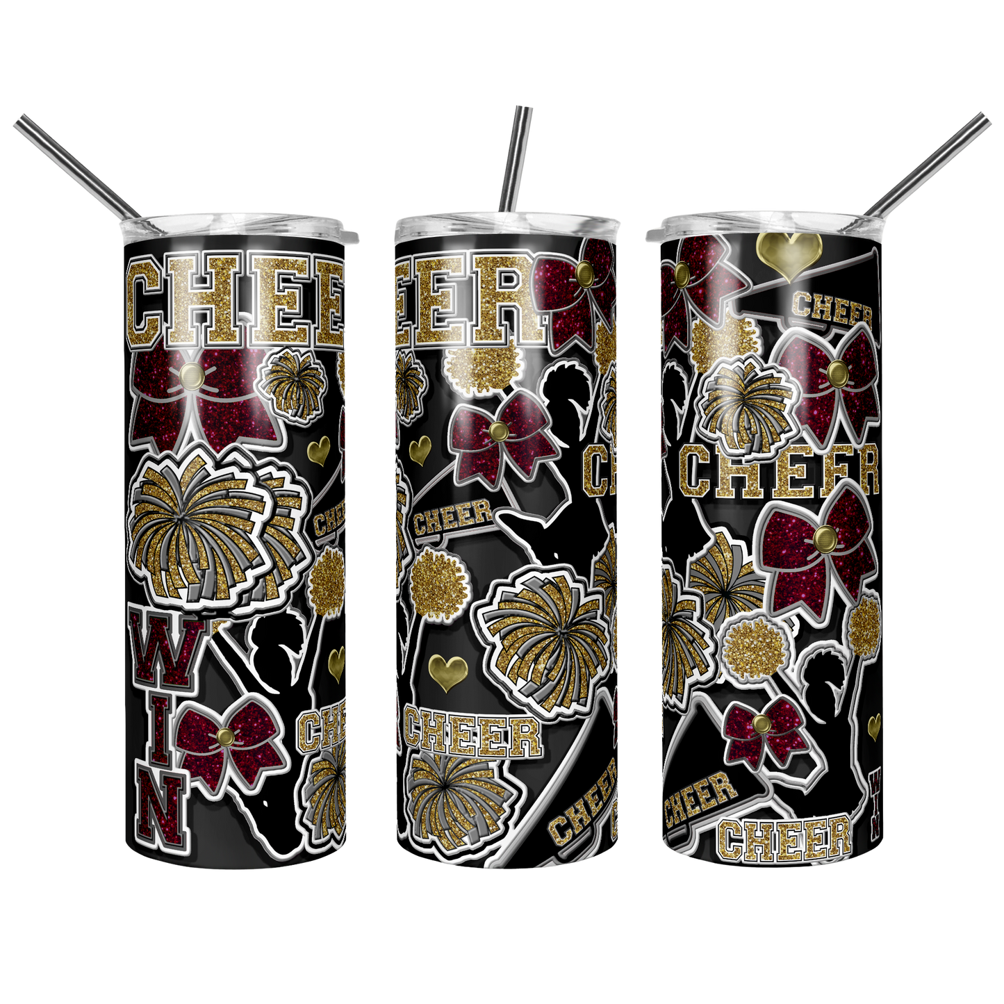 20 oz Duo Skinny Tumbler (Stainless Steel)