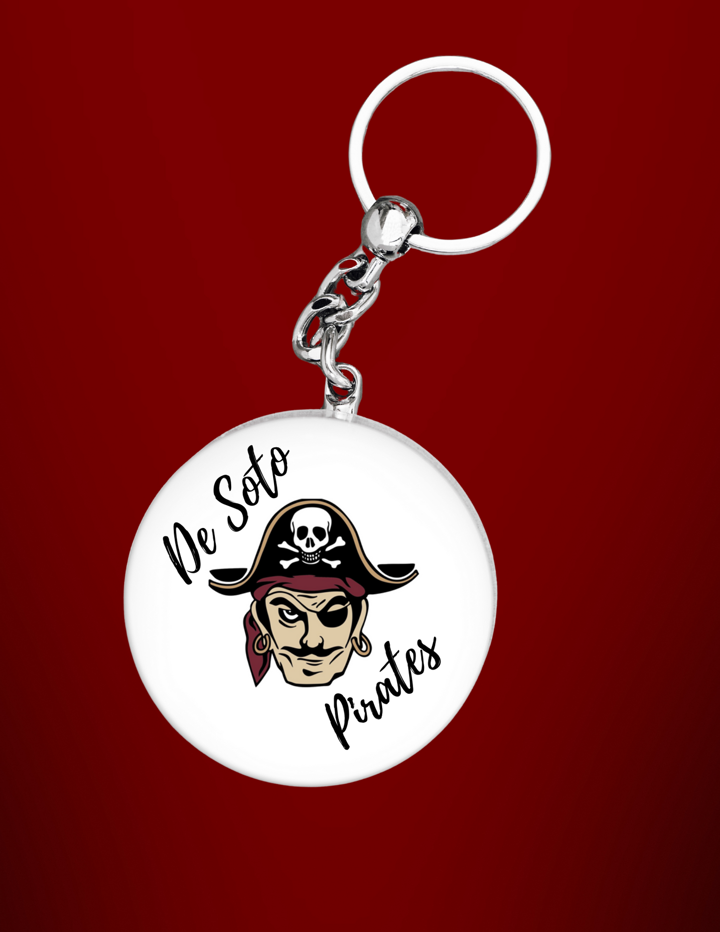 De Soto Pirates Key Chain