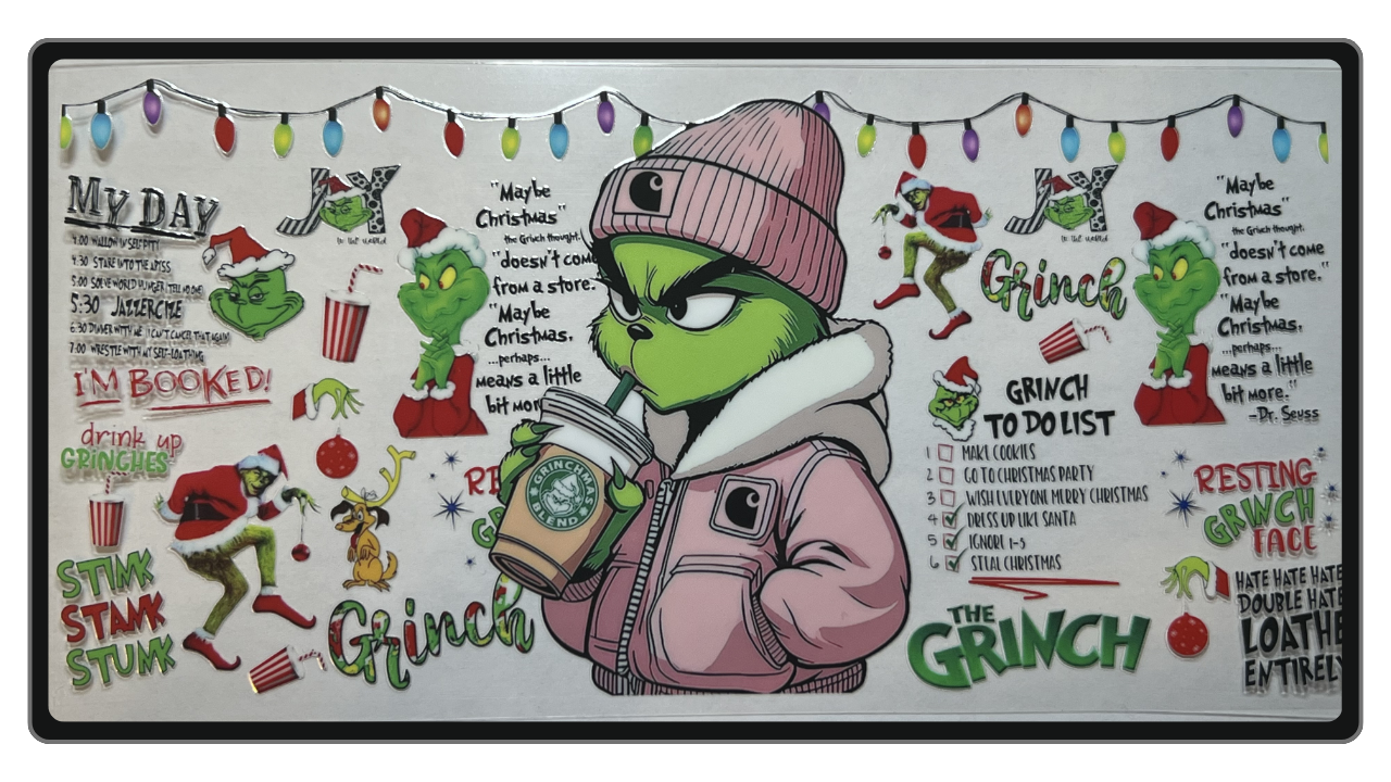 Green Guy - Drinking Coffee