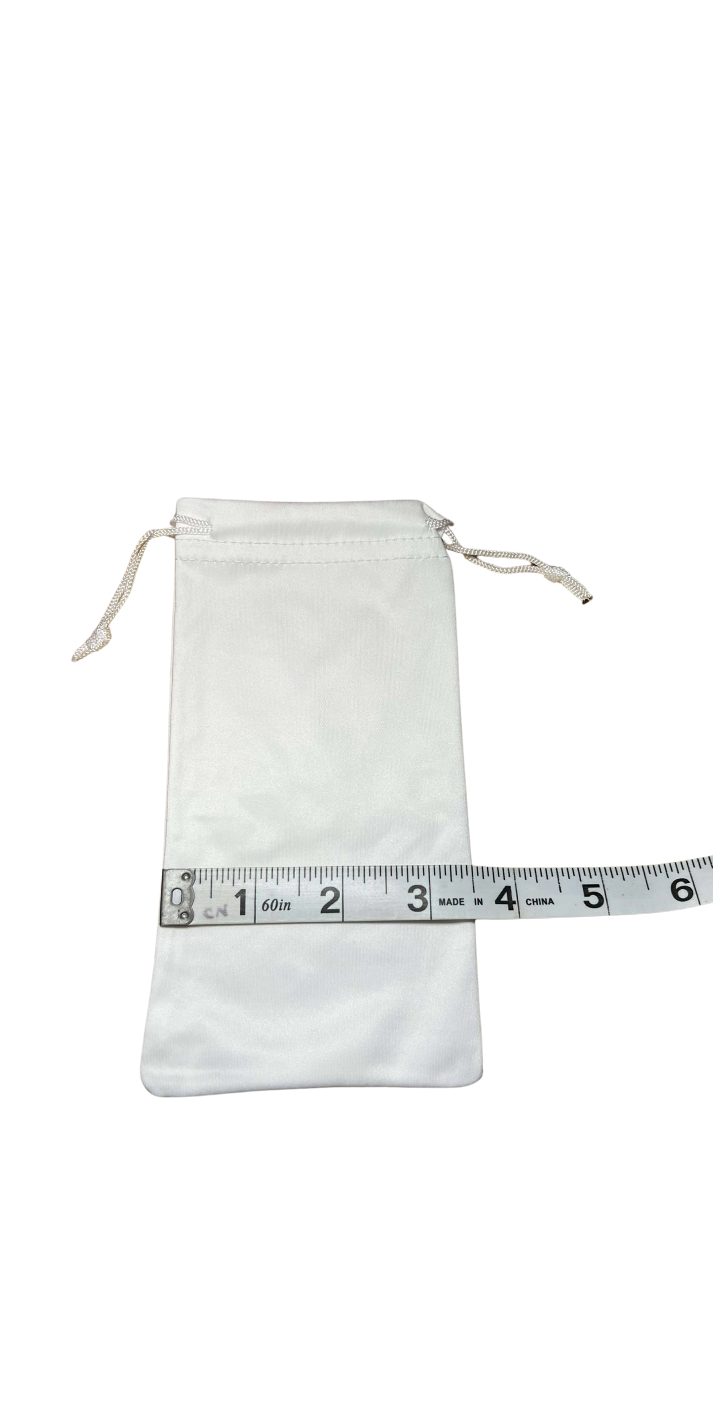 Custom Microfiber Sunglasses &amp; Gadget Storage Bags (White)