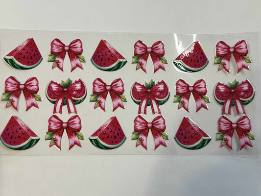 Watermelon and Bows