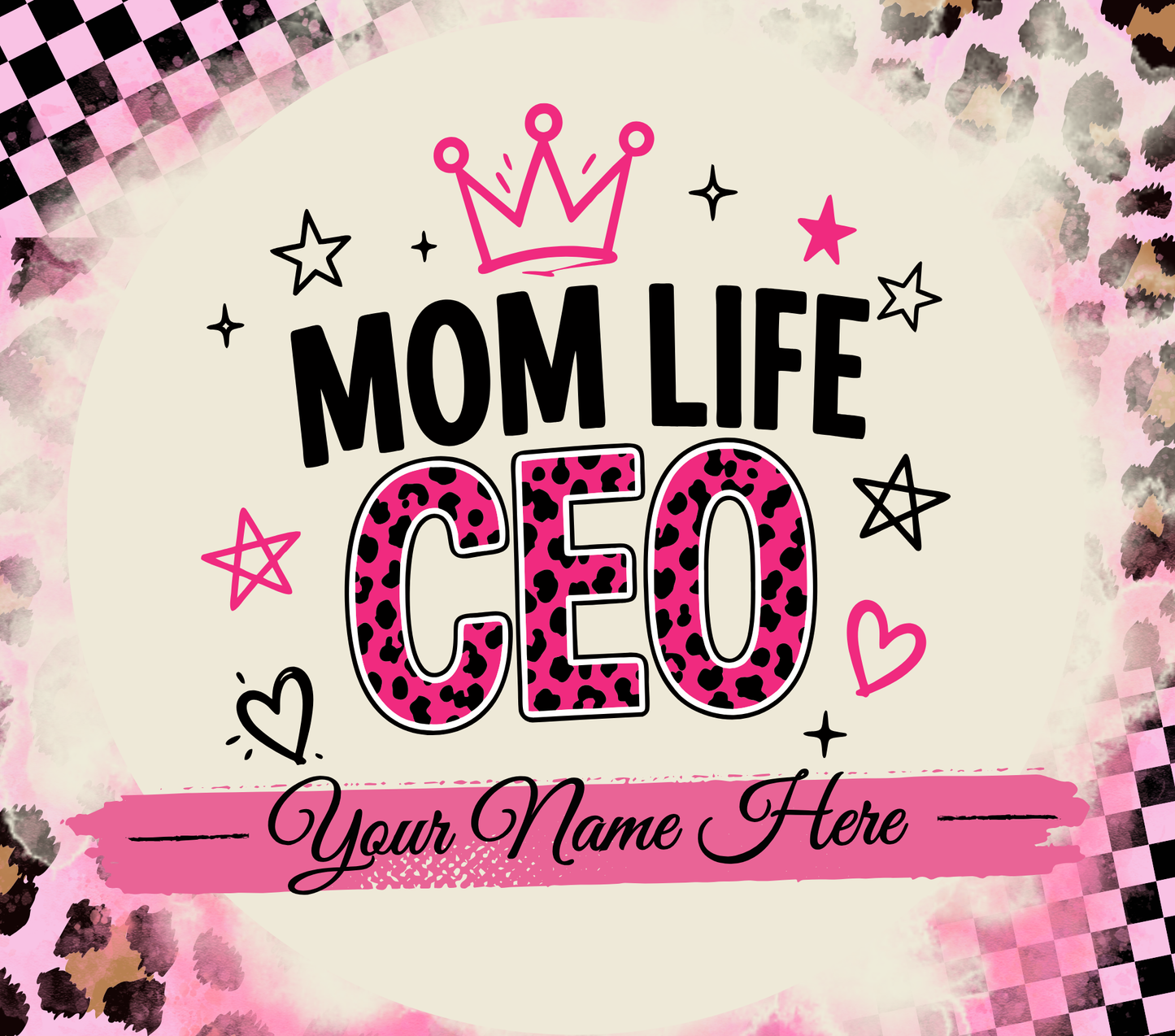 Mom Boss Tumblers | Personalized 20oz Skinny Tumblers for Moms, Business Owners & Coffee Lovers