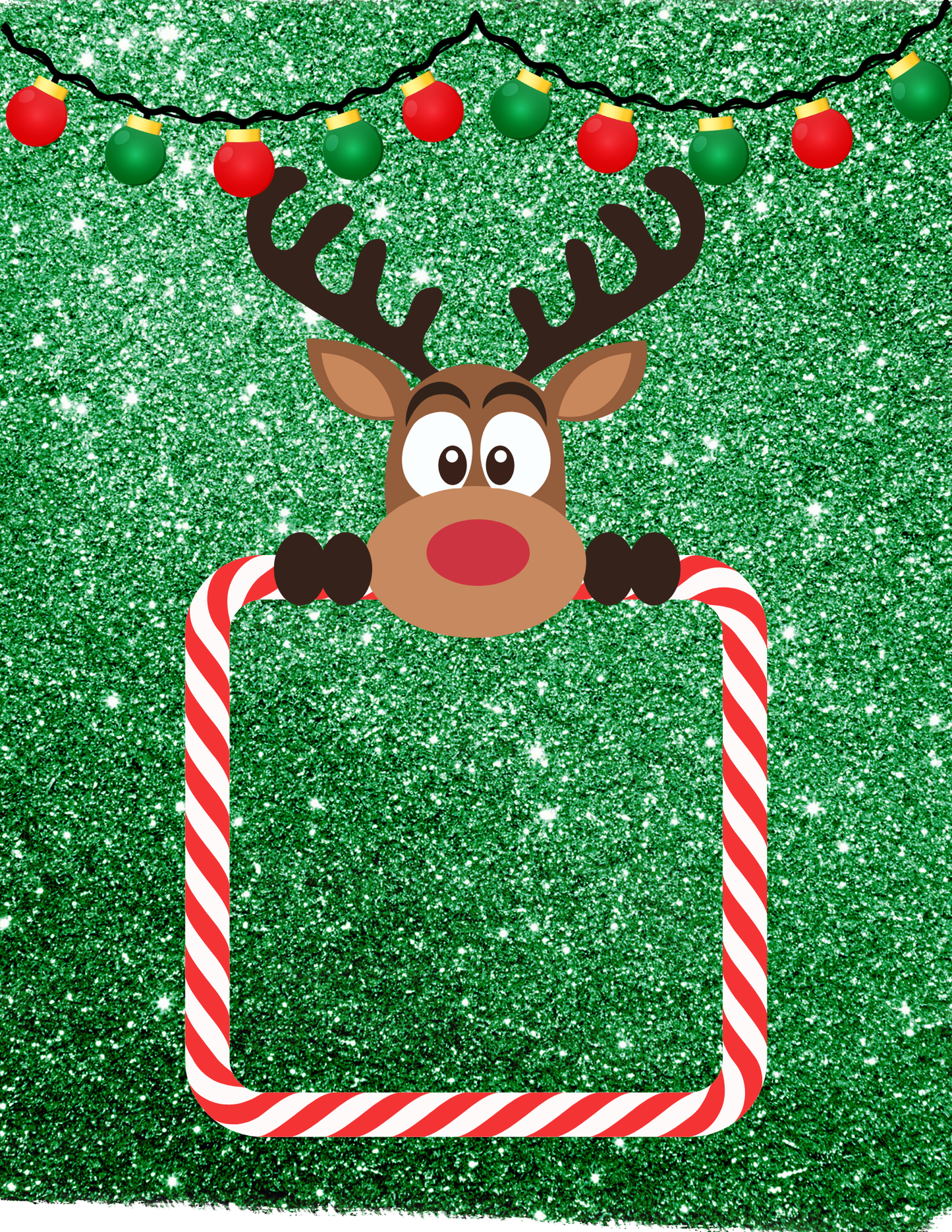 Personalized Jumbo Christmas Candy Card  Fun Holiday Party Decor & Sweet Gift Idea by Creations by Crystal