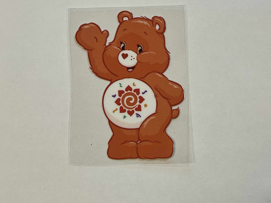 Orange Bear - Decal