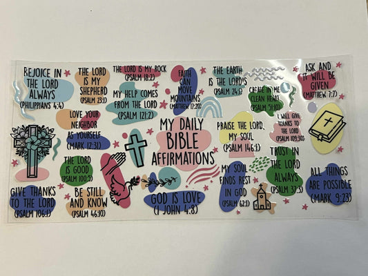 My Daily Bible Affirmations