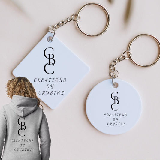Customizable Keychains – Personalized Gifts for Every Occasion (Square)
