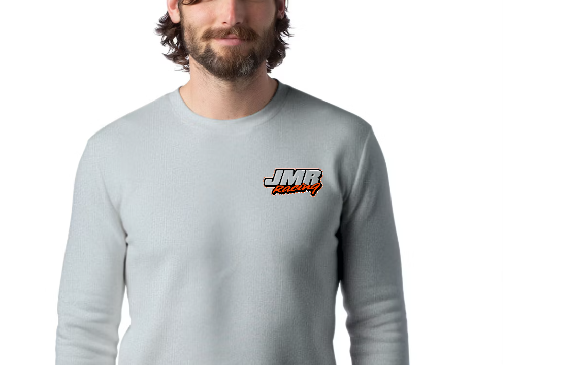 🏁 Team Fundraiser Crewneck Sweatshirt 🏁 Adult - Sport Grey