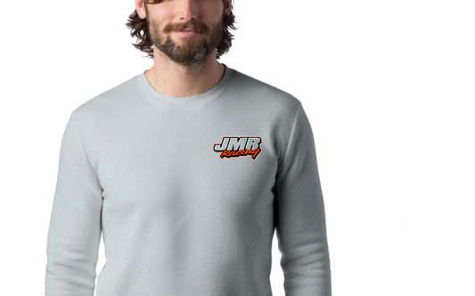 🏁 Team Fundraiser Crewneck Sweatshirt 🏁 Adult - Sport Grey