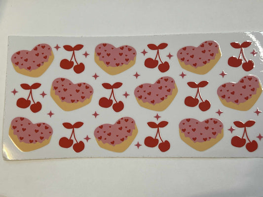 Cherries and Pink cookies