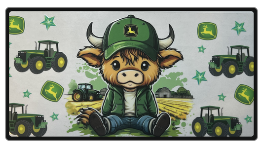 HighLand cow-Green Tractor