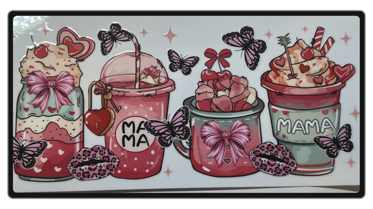 Coffee Cups- Mama Lip's + Butterflies