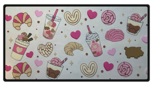 Pink Coffee + Desert