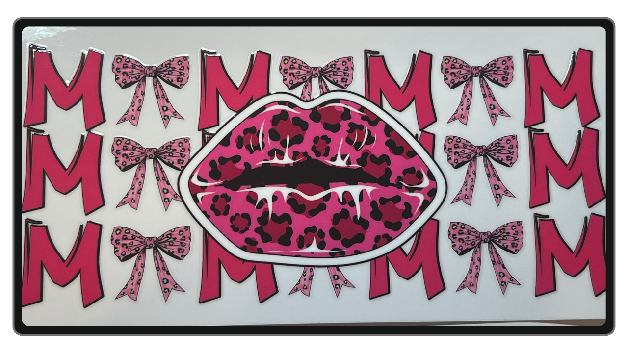 Pink Leopard Lips-Mama