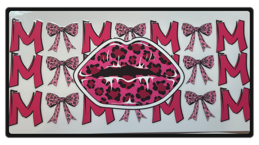 Pink Leopard Lips-Mama