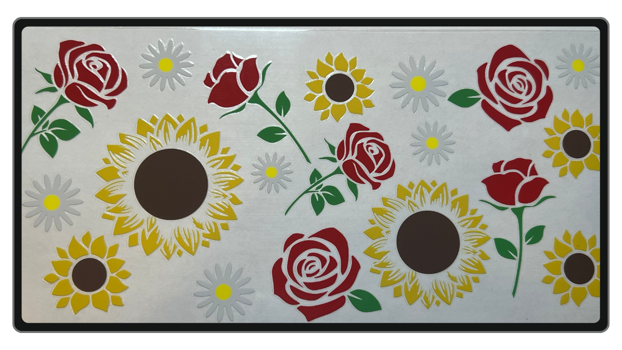 Sunflower + Roses