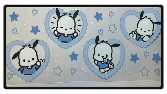 Puppies+Blue Heart