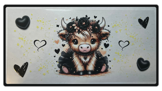 HighLand cow-Black Tutu