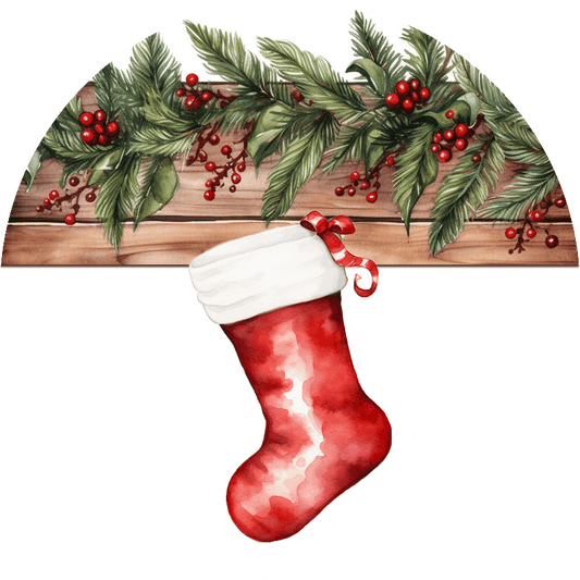 🎄 Personalized Christmas Ornaments – Stocking Family Names